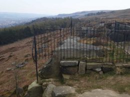 swastika stone, ilkley.