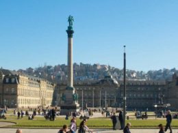 Stuttgart's Schlossplatz (Palace Square)