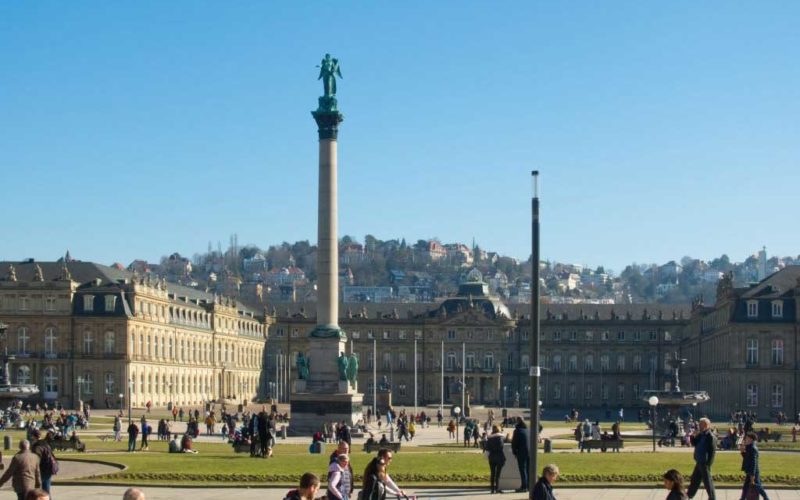 Stuttgart's Schlossplatz (Palace Square)