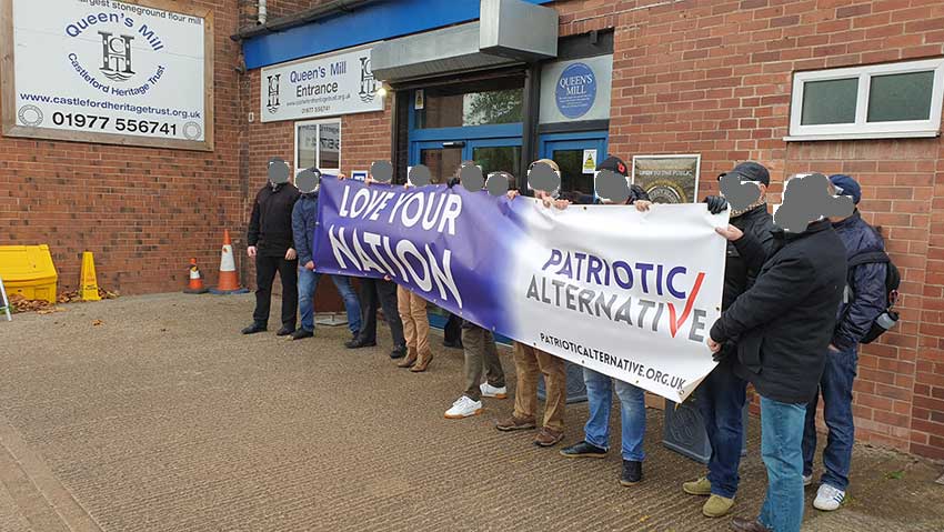 BM picket Yvette Coopers office