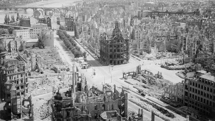 destruction of Dresden 1945