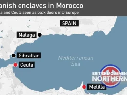 Spanish enclave of Melilla