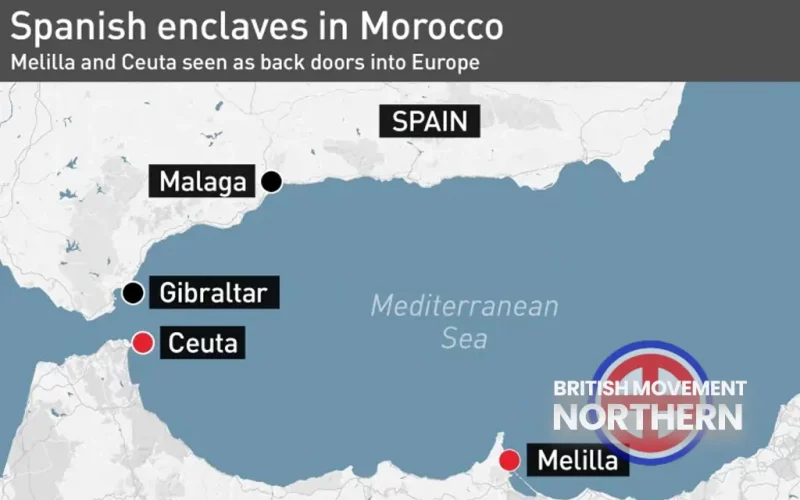 Spanish enclave of Melilla