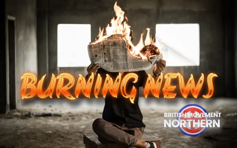burning news