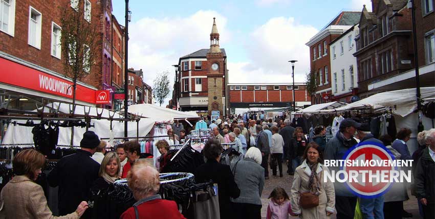Market day in Ormskirk