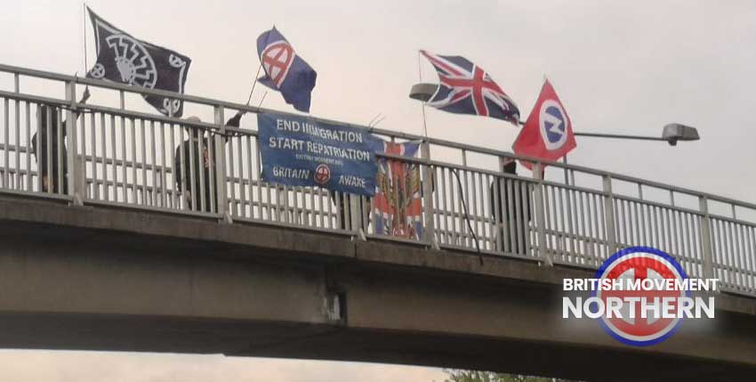 Wythenshawe banner drop