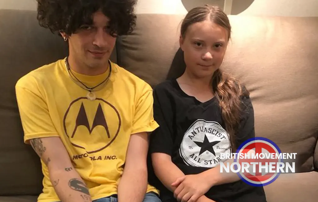 thunberg antifa supporter