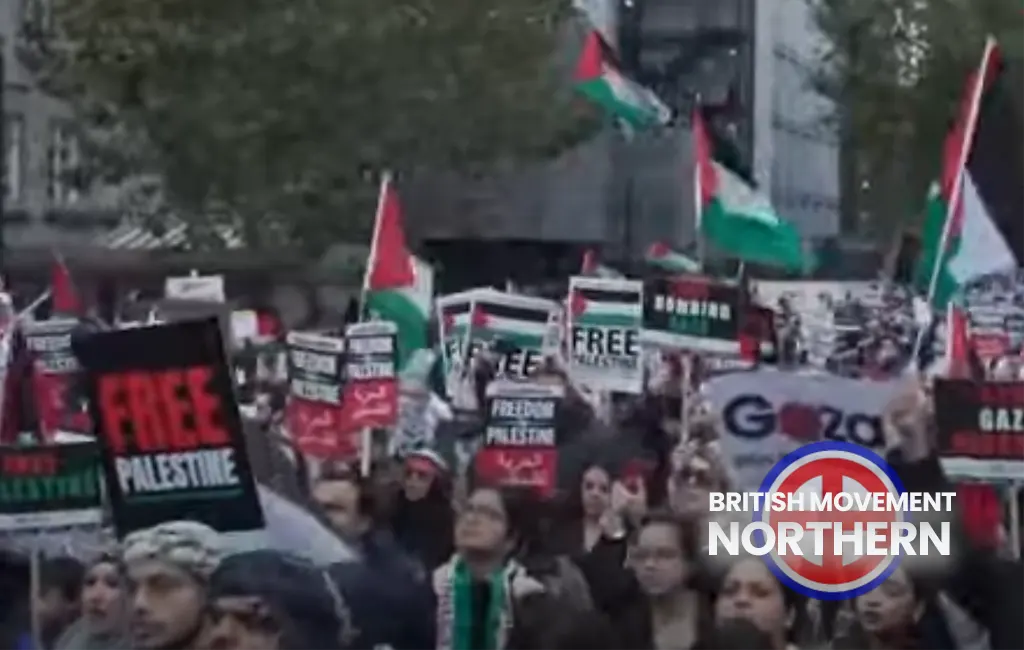 palestinian demo