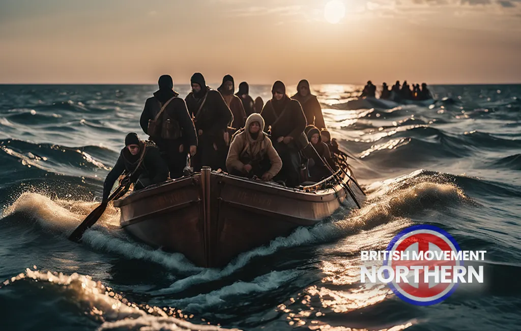 asylum seekers crossing the channel