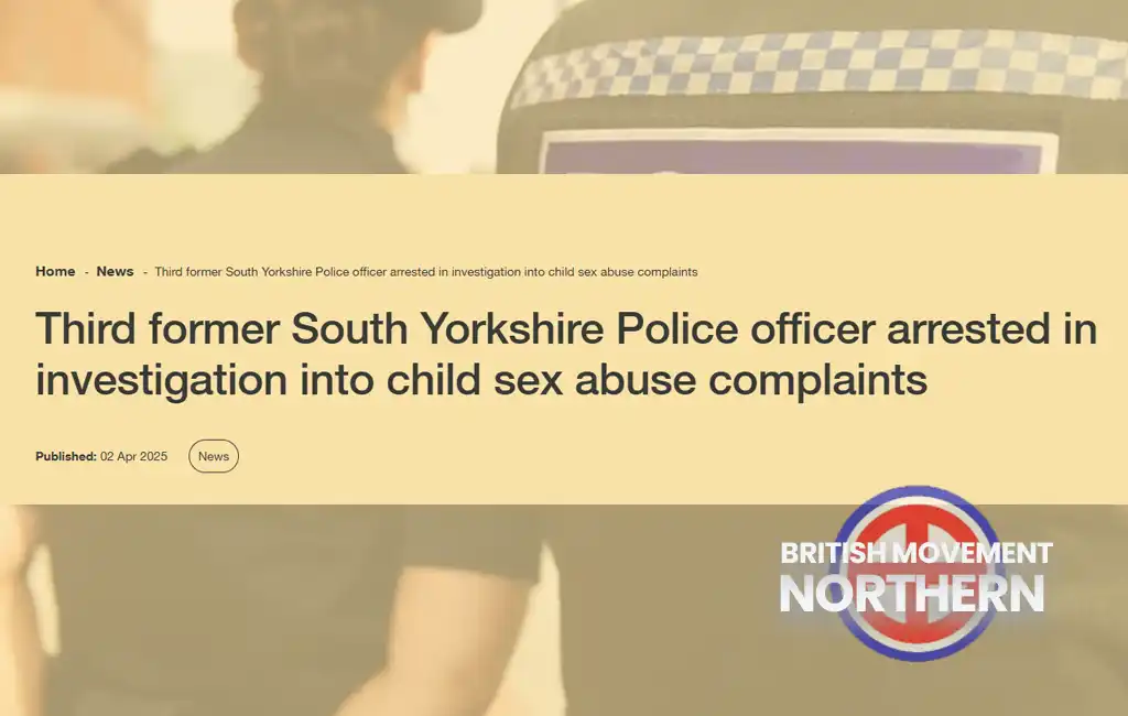A former South Yorkshire Police officer has been further arrested on suspicion of historical child exploitation and abuse