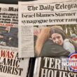 UK newspapers report the Manchester synagogue attack