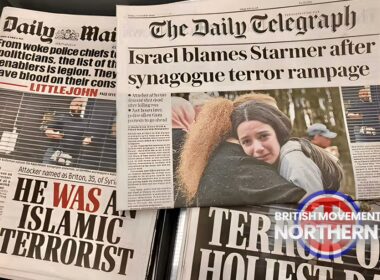 UK newspapers report the Manchester synagogue attack