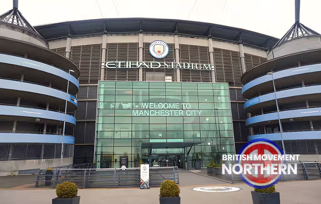 the Etihad Stadium