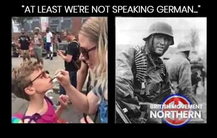 At least we're not speaking German...